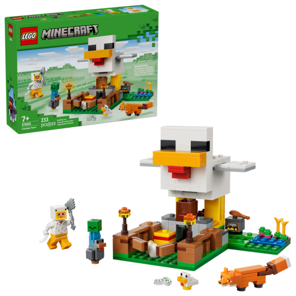 Lego Minecraft 21585 – Fattoria di galline – PREORDER