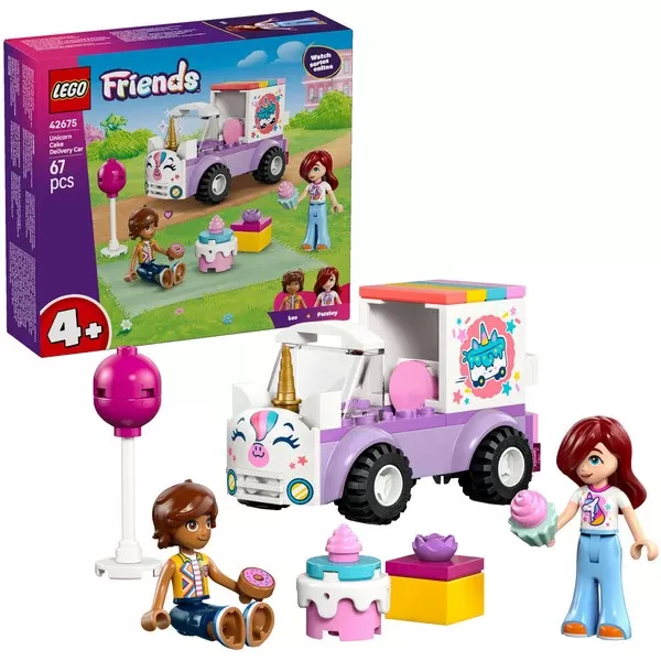 Lego Friends 42675 – Auto-unicorno per la consegna di torte – PREORDER