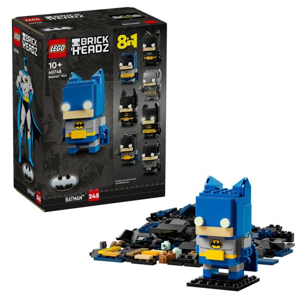 LEGO BrickHeadz 40748 – Personaggio di Batman 8 in 1
