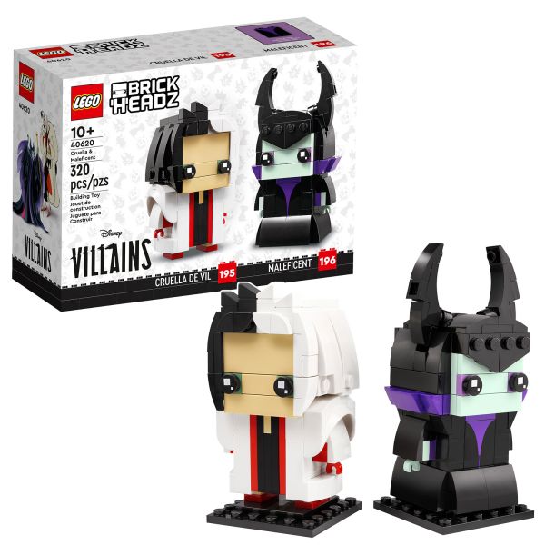 LEGO BrickHeadz Disney 40620 – Crudelia De Mon e Malefica