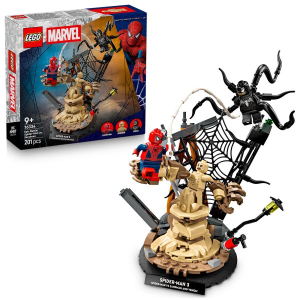 LEGO 76334 Spider-Man vs Sandman – Battaglia epica – PREORDER