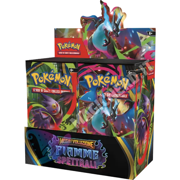 Megaevoluzione Fiamme Spettrali Display Box 36 Buste (ITA) – PREORDER