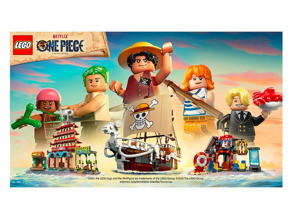 🚢 Salpa con LEGO nella Grand Line: stanno arrivando i set ufficiali di ONE PIECE!!🏴‍☠️