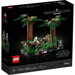 LEGO 75353 Diorama Inseguimento Speeder