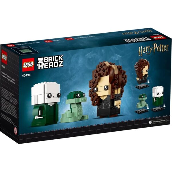 LEGO BrickHeadz 40496 – Voldemort, Bellatrix Lestrange e Nagini - immagine 4