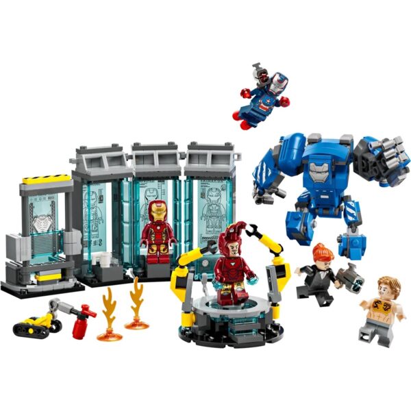 Lego 76315 - Laboratorio di Iron Man: Sala delle Armature - immagine 2