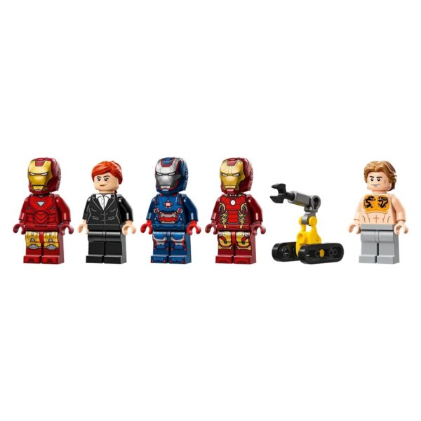 Lego 76315 - Laboratorio di Iron Man: Sala delle Armature - immagine 3