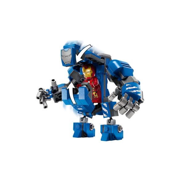 Lego 76315 - Laboratorio di Iron Man: Sala delle Armature - immagine 4