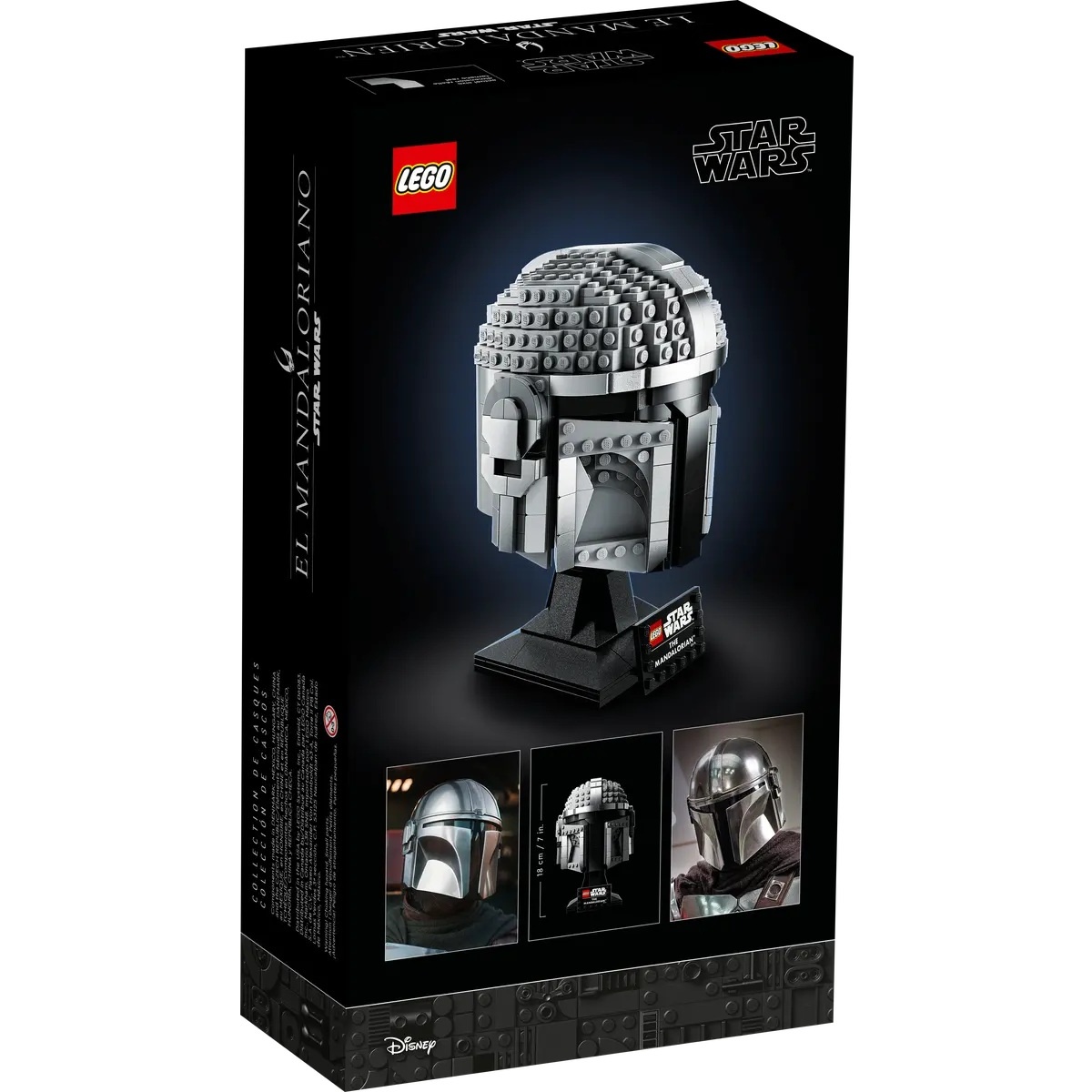 LEGO Star Wars 75328 - Casco del Mandaloriano - immagine 4