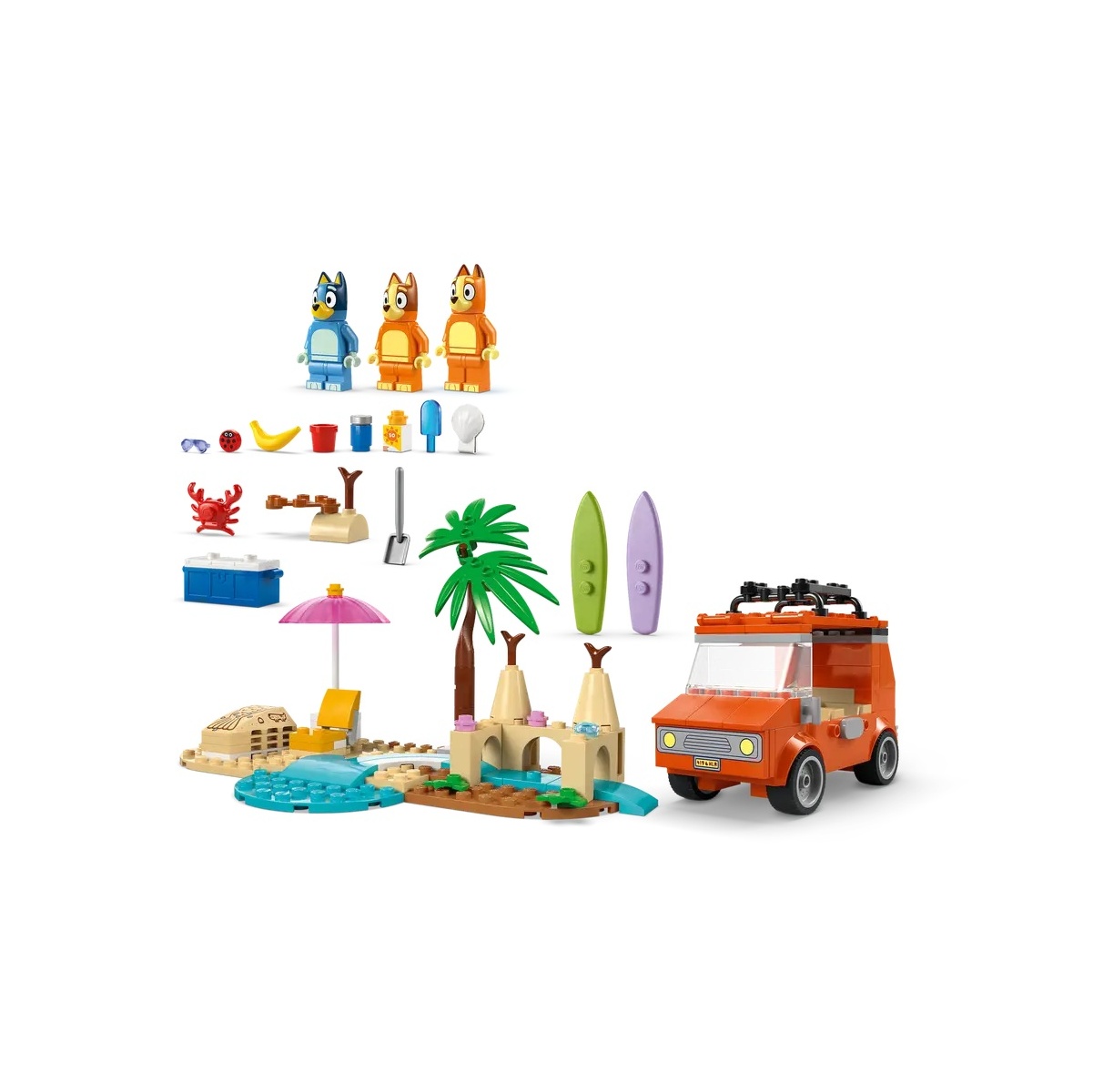 Lego 11202 - Vacanza sulla spiaggia della famiglia di Bluey - immagine 3