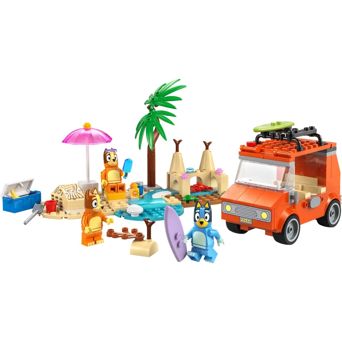 Lego 11202 - Vacanza sulla spiaggia della famiglia di Bluey - immagine 5