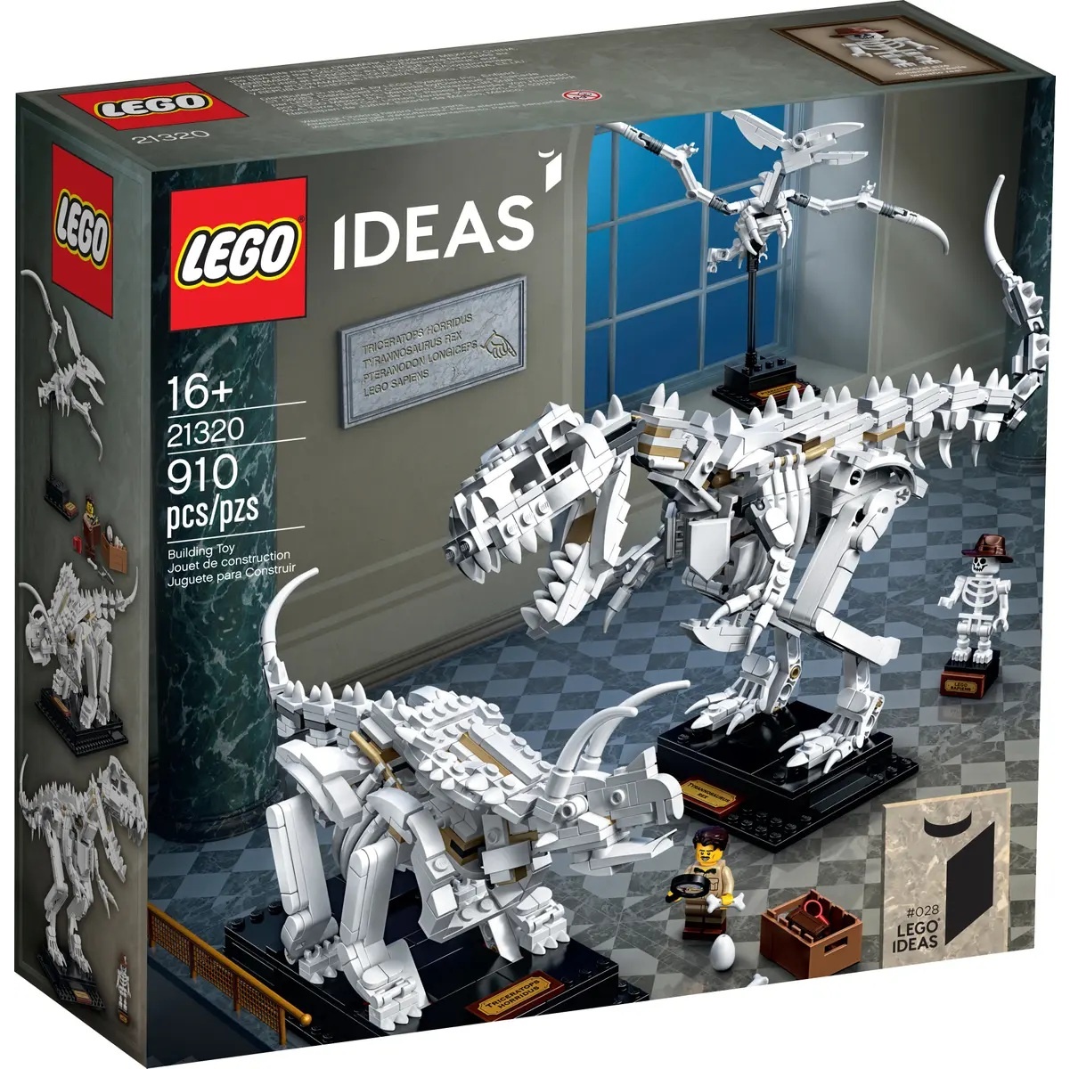 LEGO 21320 - Fossili di Dinosauri