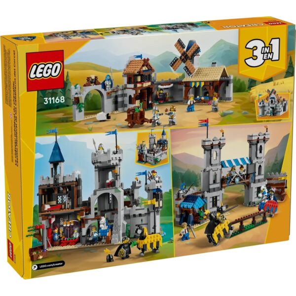 LEGO 31168 - Castello del cavaliere medievale 3 in 1 - immagine 11