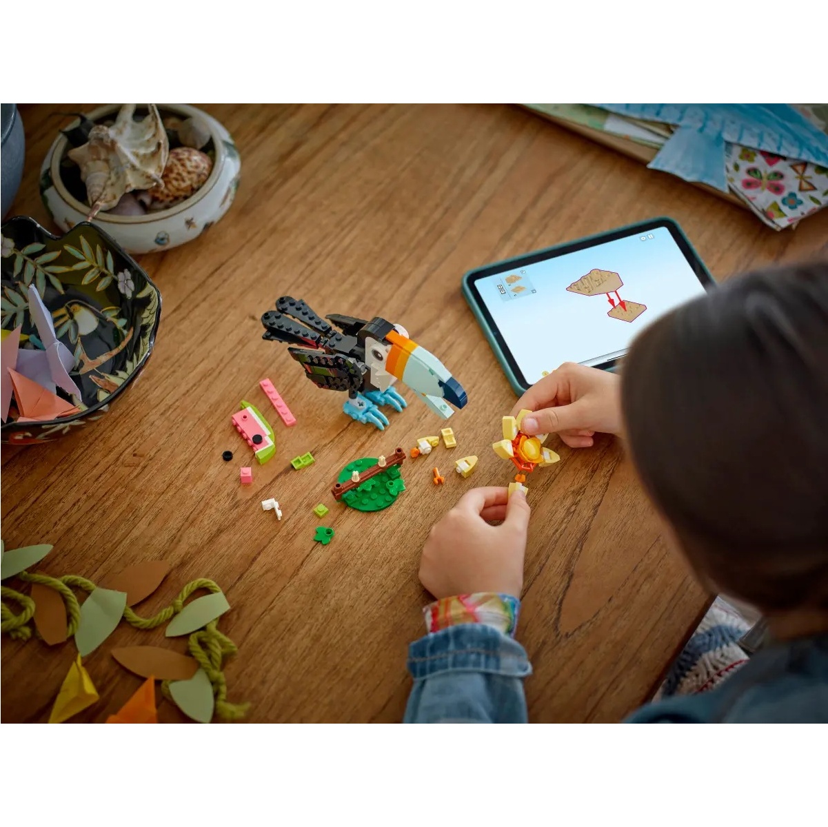 LEGO 31173 - Animali selvatici: tucano tropicale - immagine 8