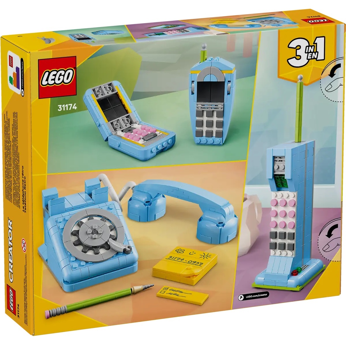 LEGO 31174 - Telefono retrò - immagine 10
