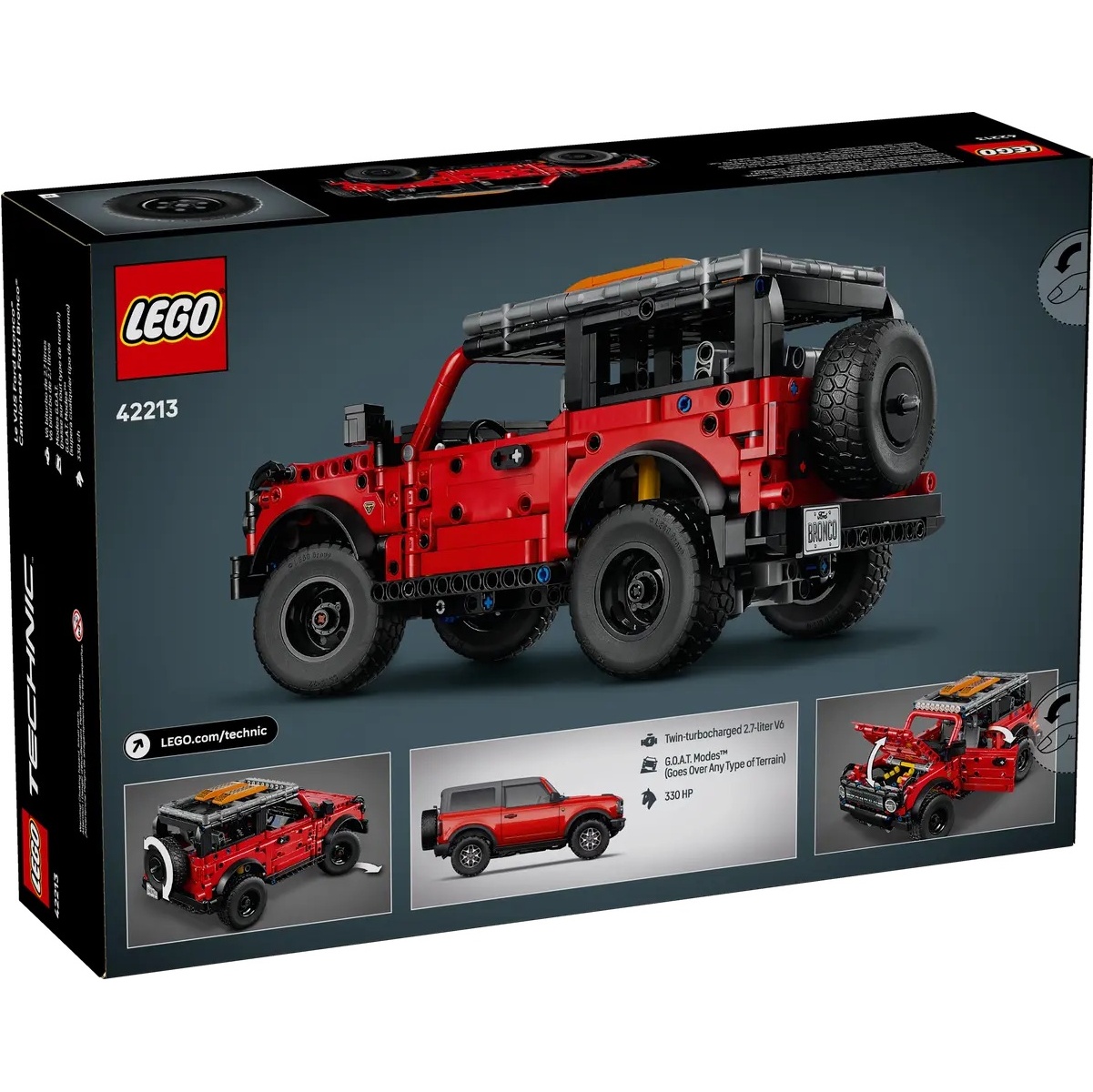 LEGO 42213 - SUV Ford Bronco - immagine 10