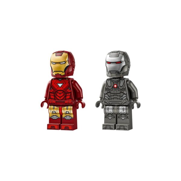 LEGO 76320 - Iron Man e War Machine contro i droni di Hammer - immagine 3