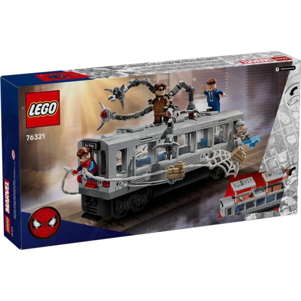 LEGO 76321 - Spider-Man contro Doc Ock duello sul treno - immagine 8