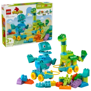 Lego duplo 10451 - Dinosauri su ruote 3 in 1 - mattoncinostore.it