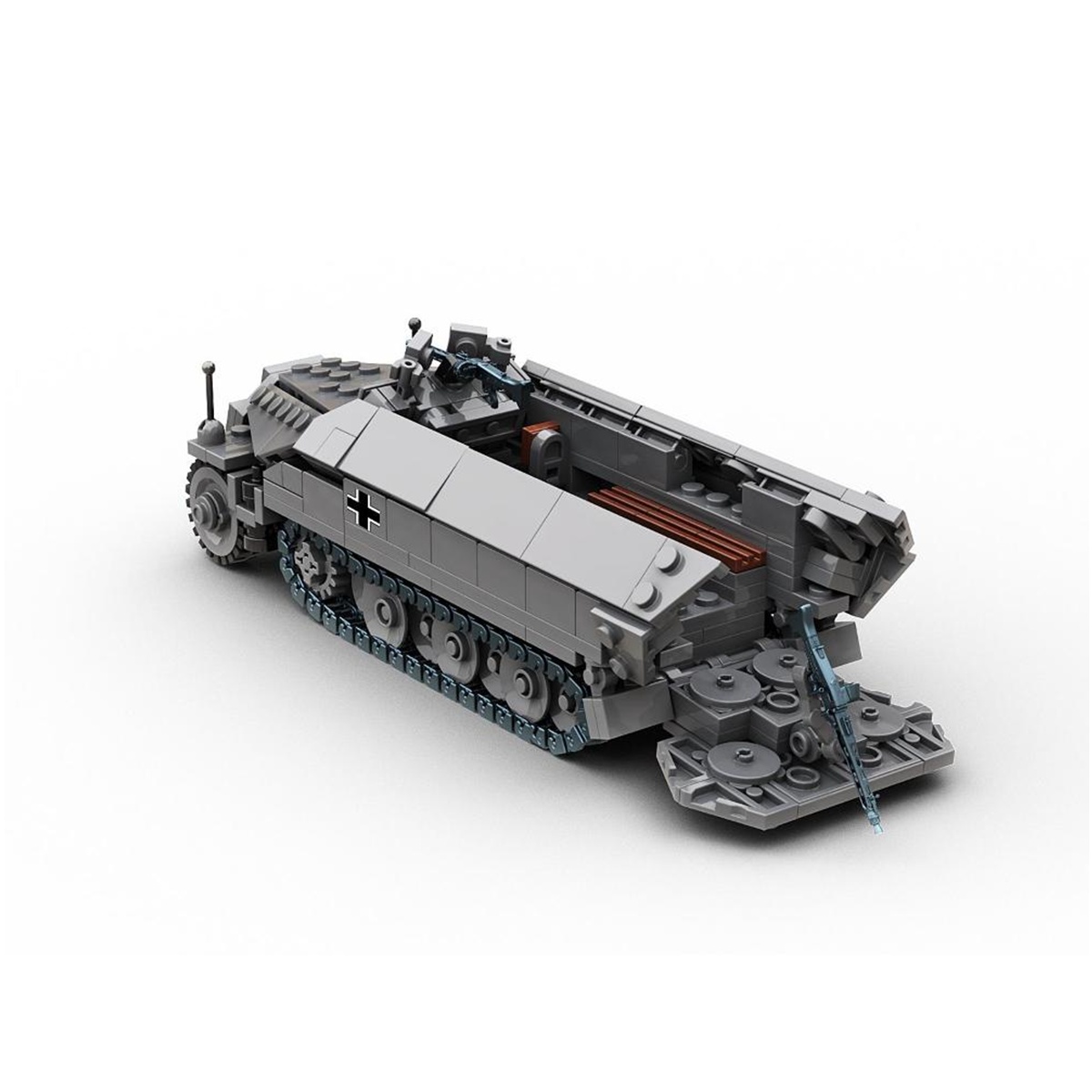 BUILD ARMY - 0251 -WW2 German Sd.Kfz.251 Ausf.D V2 - immagine 2