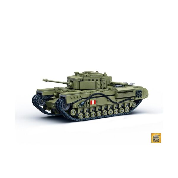 BUILD ARMY - 2001 - WW2 Churchill tank MK III - immagine 2