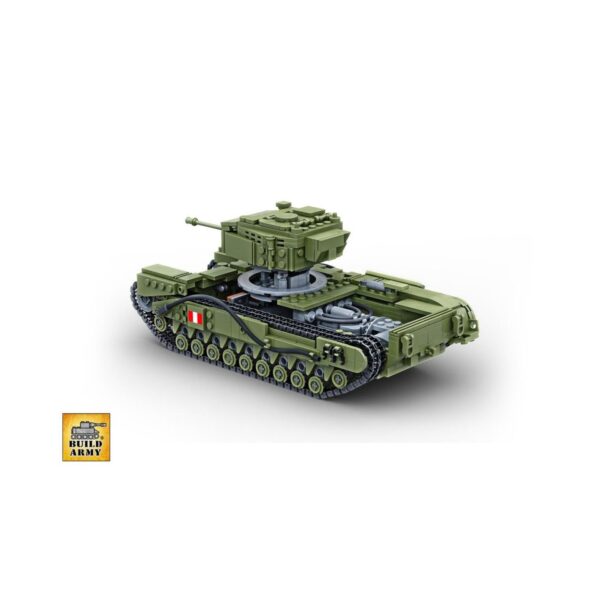BUILD ARMY - 2001 - WW2 Churchill tank MK III - immagine 3