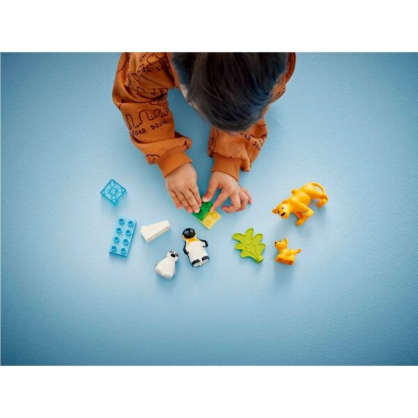 LEGO Duplo 10442 - Famiglie di animali: pinguini e leoni - immagine 7