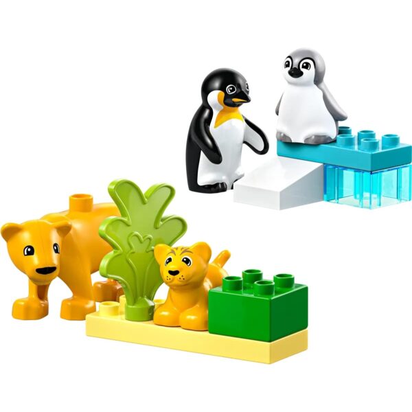 LEGO Duplo 10442 - Famiglie di animali: pinguini e leoni - immagine 2