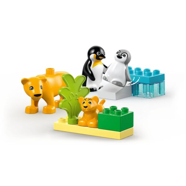 LEGO Duplo 10442 - Famiglie di animali: pinguini e leoni - immagine 3