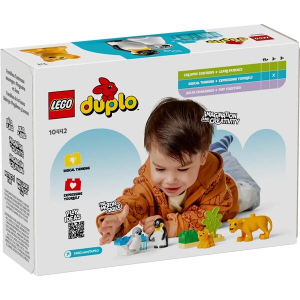 LEGO Duplo 10442 - Famiglie di animali: pinguini e leoni - immagine 8
