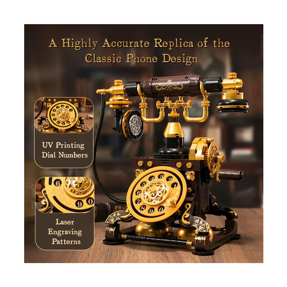 PANTASY - 85018 - Telefono Retrò - - immagine 3