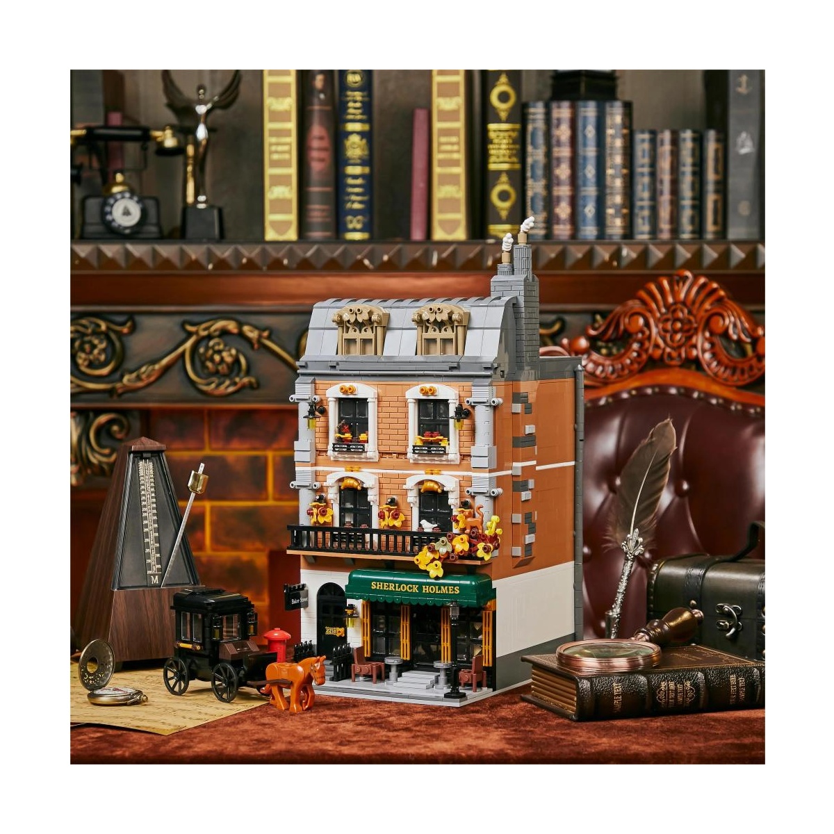 PANTASY - 85014 - Sherlock Holmes Baker Street 221B Apartment - immagine 3