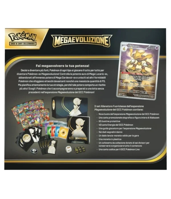 POKÉMON MEGA EVOLUZIONE ETB SET ALLENATORE FUORICLASSE GARDEVOIR ITA - PREORDER - immagine 2