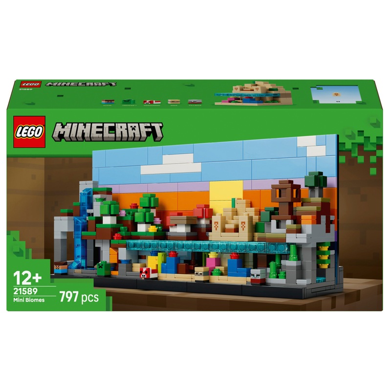 Lego Minecraft 21589 - Mini-Biomi - PREORDER - immagine 3