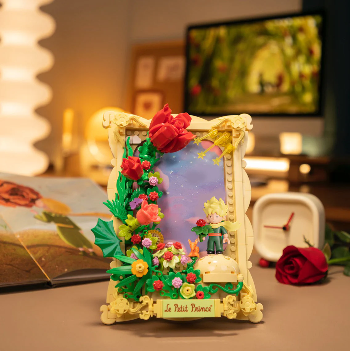 PANTASY 86313 Il Piccolo Principe – La Rosa Ritratto 3D - immagine 2