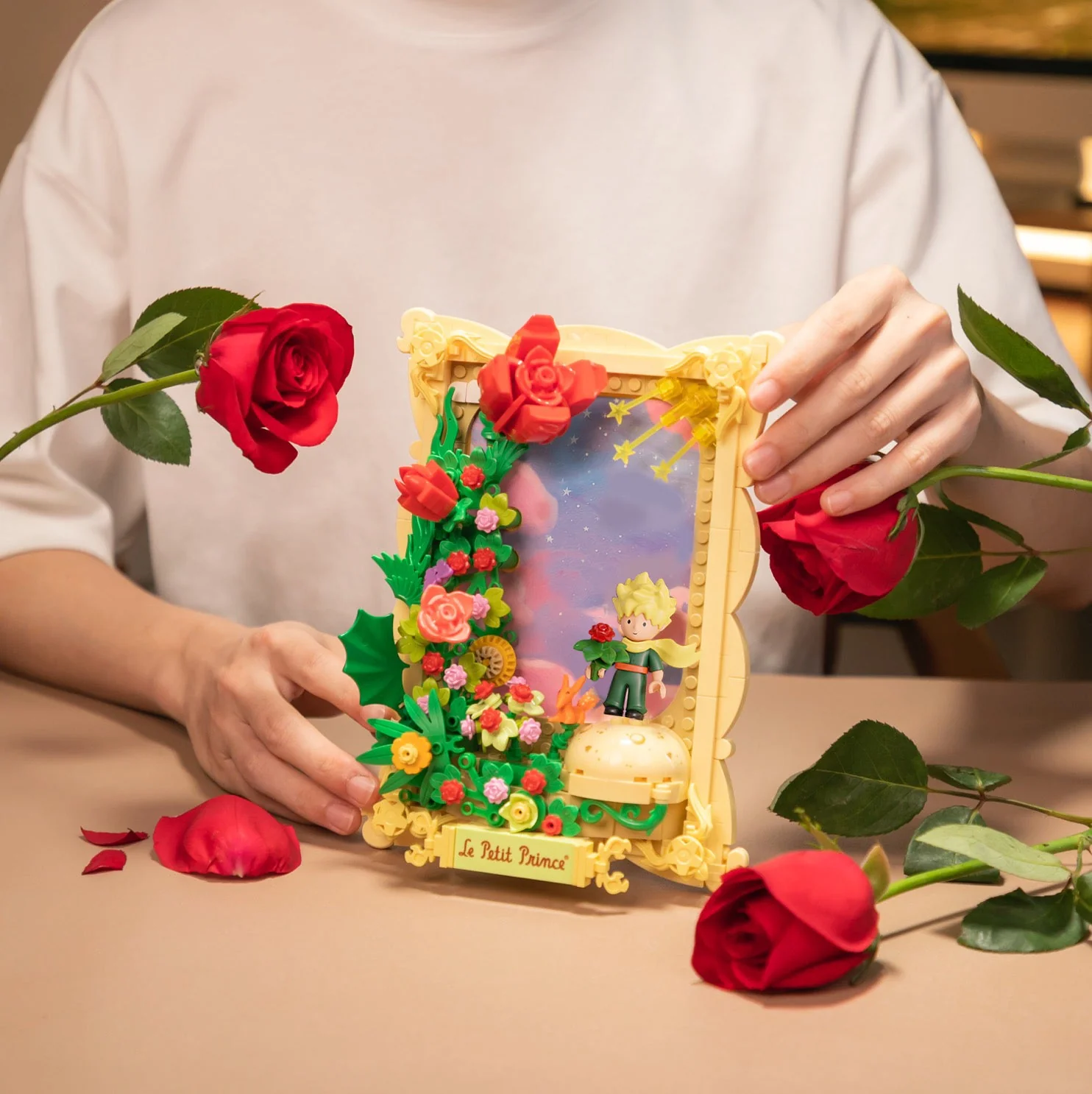 PANTASY 86313 Il Piccolo Principe – La Rosa Ritratto 3D - immagine 3