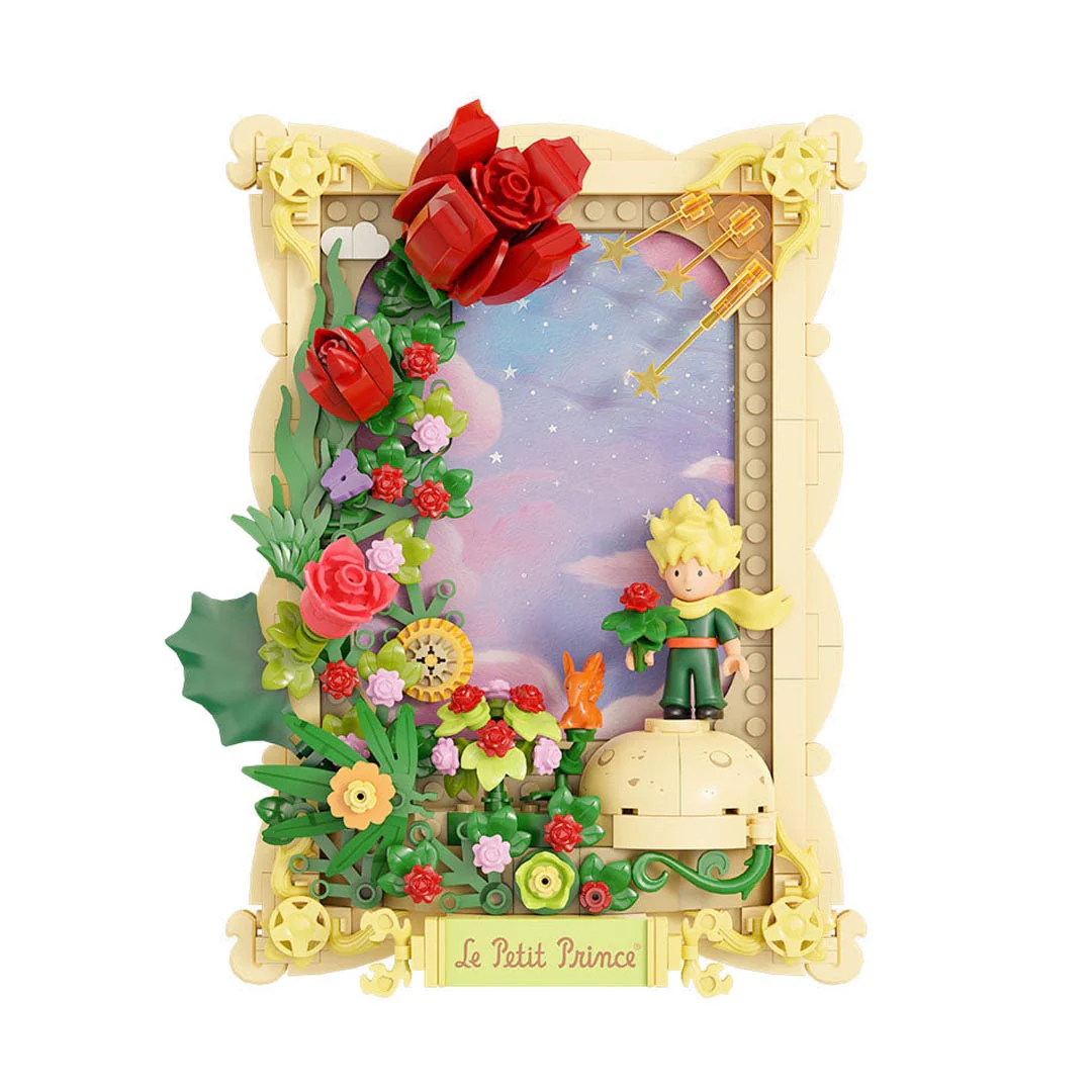 PANTASY 86313 Il Piccolo Principe – La Rosa Ritratto 3D-MATTONCINOSTORE.IT
