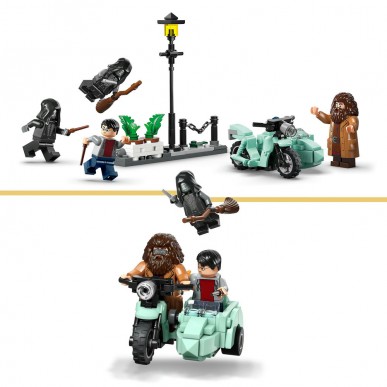 LEGO Harry Potter - 76459 - Fuga da Privet Drive di Hagrid e Harry - PREORDER - immagine 3