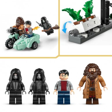 LEGO Harry Potter - 76459 - Fuga da Privet Drive di Hagrid e Harry - PREORDER - immagine 4