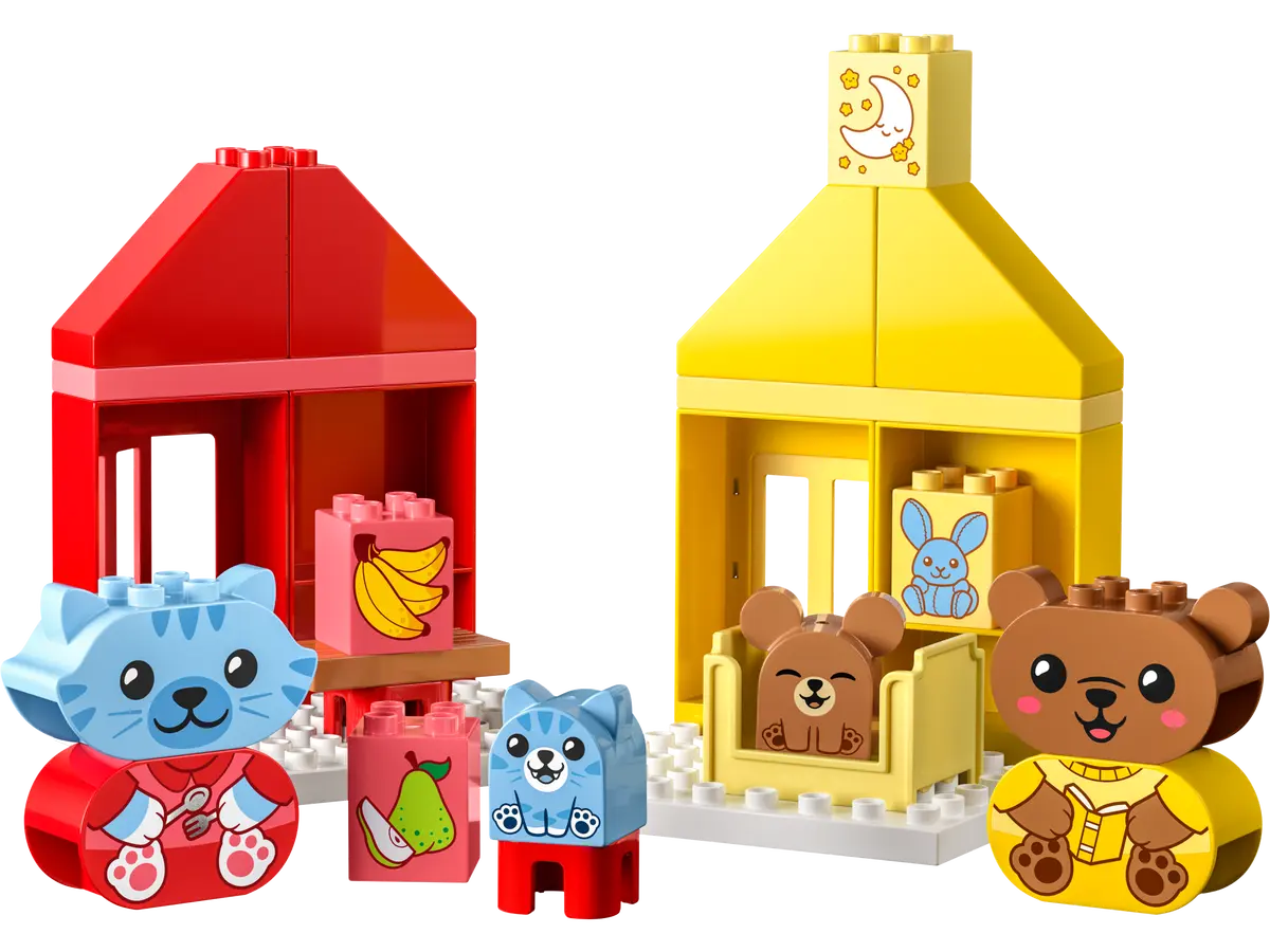 Lego Duplo 10414 - Attività quotidiane: mangiare e andare a letto