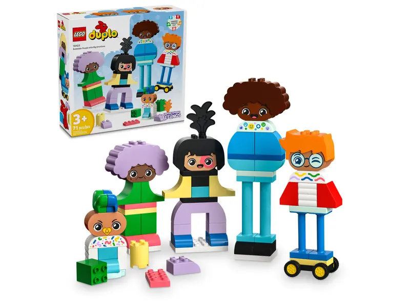 Lego Duplo 10423 - Persone da costruire con grandi emozioni