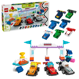 Lego Duplo 10445 - Auto da corsa e piloti Team F1