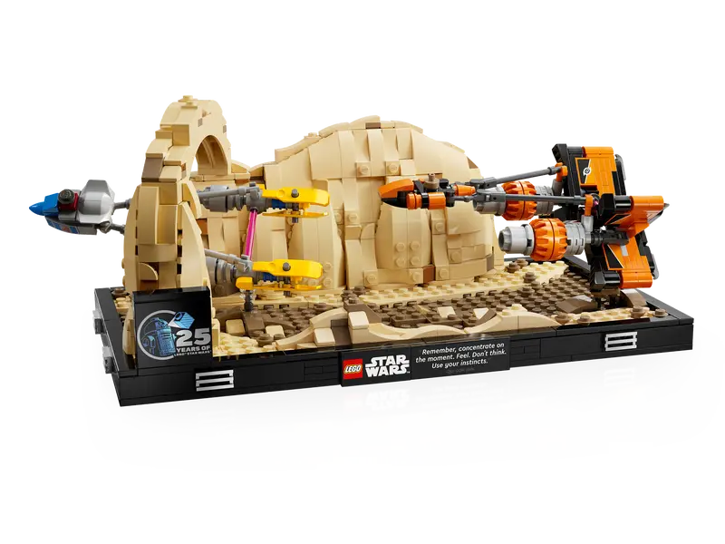 Lego Star Wars 75380 - Diorama Gara dei sgusci su Mos Espa